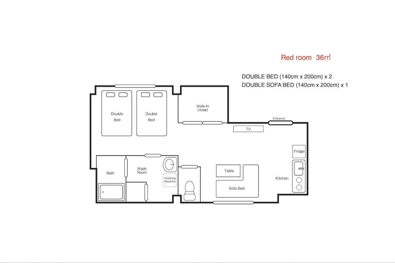 Es32 Elizabeth Garden Shinmachi Apartment Осака Екстериор снимка